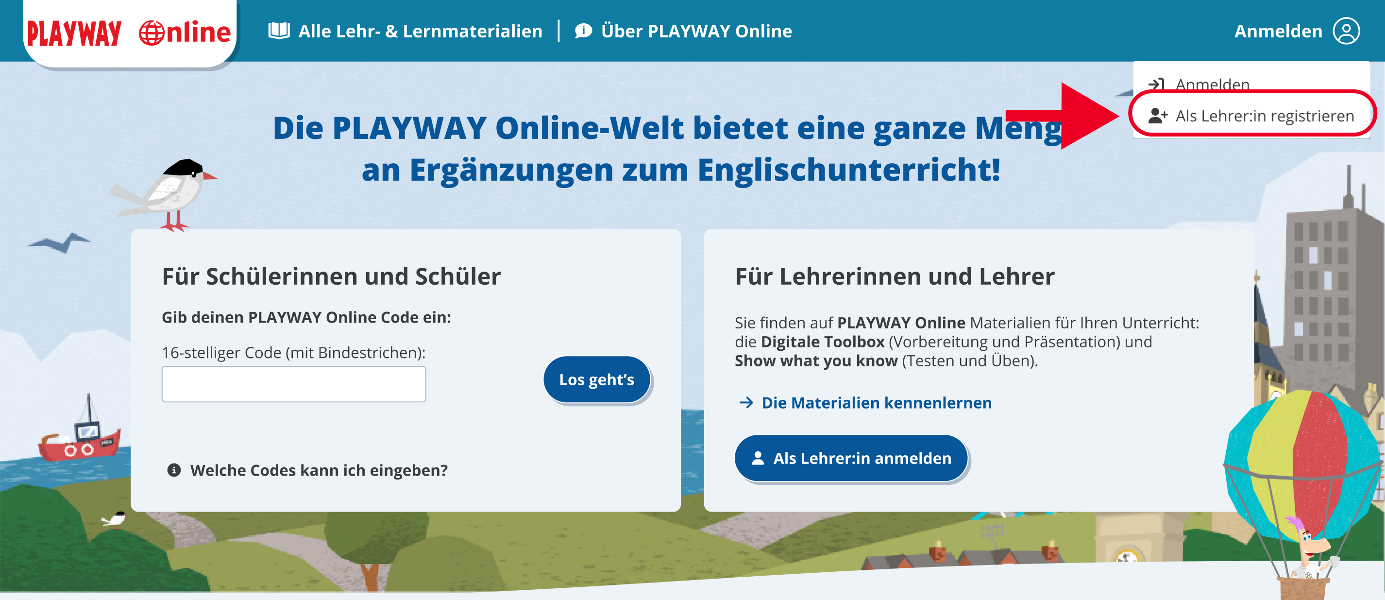 Registrierung